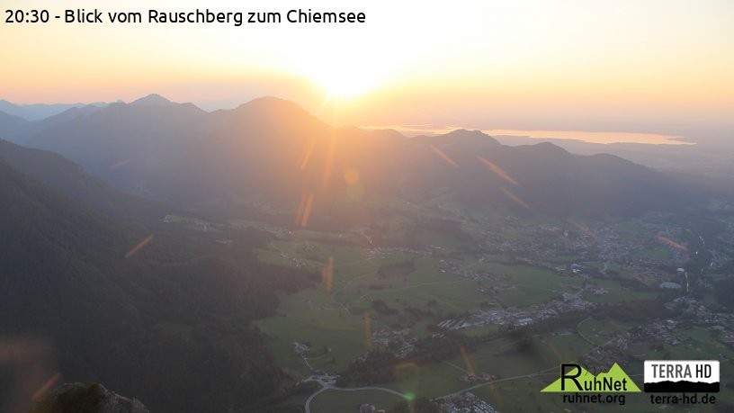Archiv Foto Webcam Ruhpolding: Bergstation Rauschberg