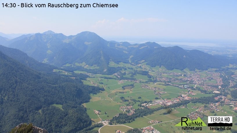 Archiv Foto Webcam Ruhpolding: Bergstation Rauschberg