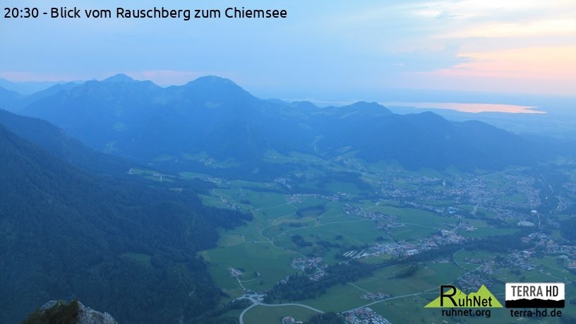 Archiv Foto Webcam Ruhpolding: Bergstation Rauschberg