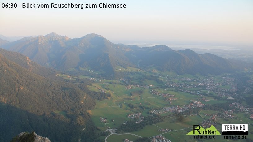 Archiv Foto Webcam Ruhpolding: Bergstation Rauschberg