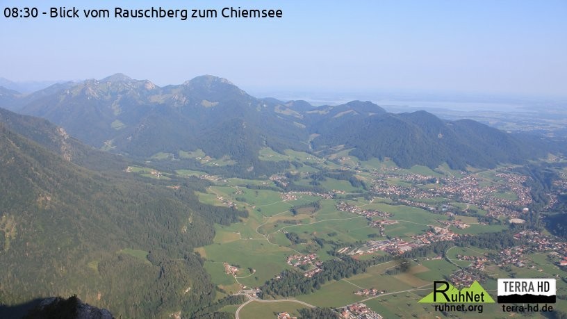Archiv Foto Webcam Ruhpolding: Bergstation Rauschberg