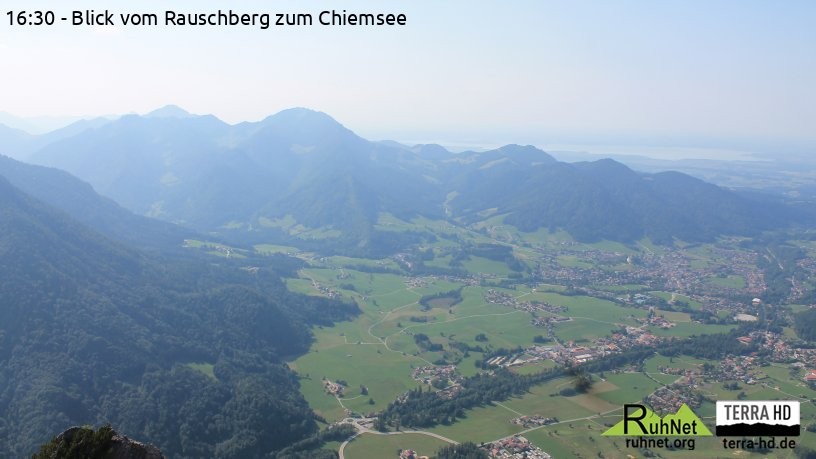 Archiv Foto Webcam Ruhpolding: Bergstation Rauschberg