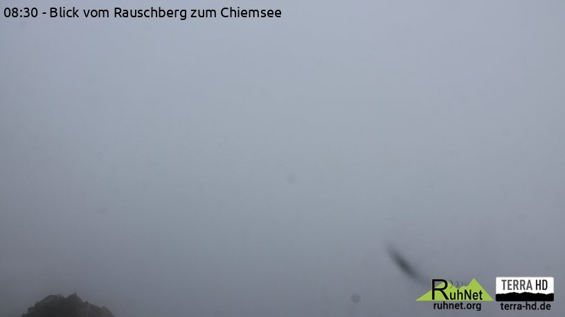 Archiv Foto Webcam Ruhpolding: Bergstation Rauschberg