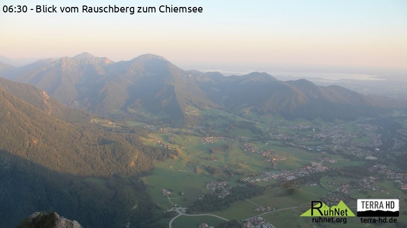 Archiv Foto Webcam Ruhpolding: Bergstation Rauschberg
