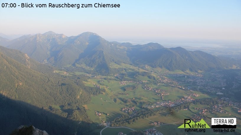 Archiv Foto Webcam Ruhpolding: Bergstation Rauschberg