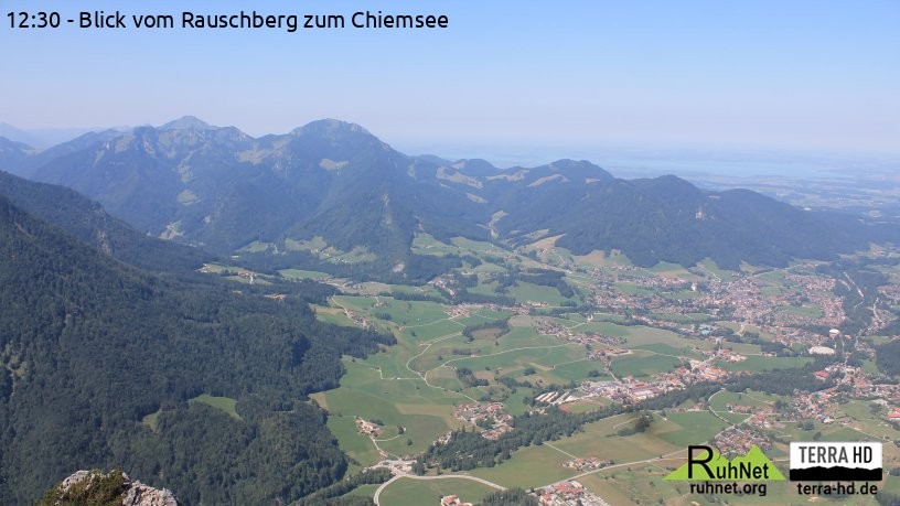 Archiv Foto Webcam Ruhpolding: Bergstation Rauschberg