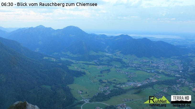 Archiv Foto Webcam Ruhpolding: Bergstation Rauschberg
