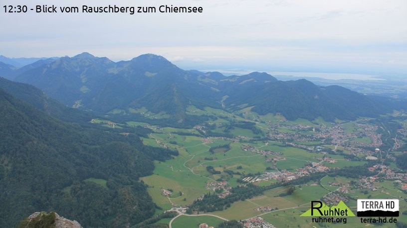 Archiv Foto Webcam Ruhpolding: Bergstation Rauschberg
