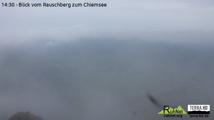 Archiv Foto Webcam Ruhpolding: Bergstation Rauschberg