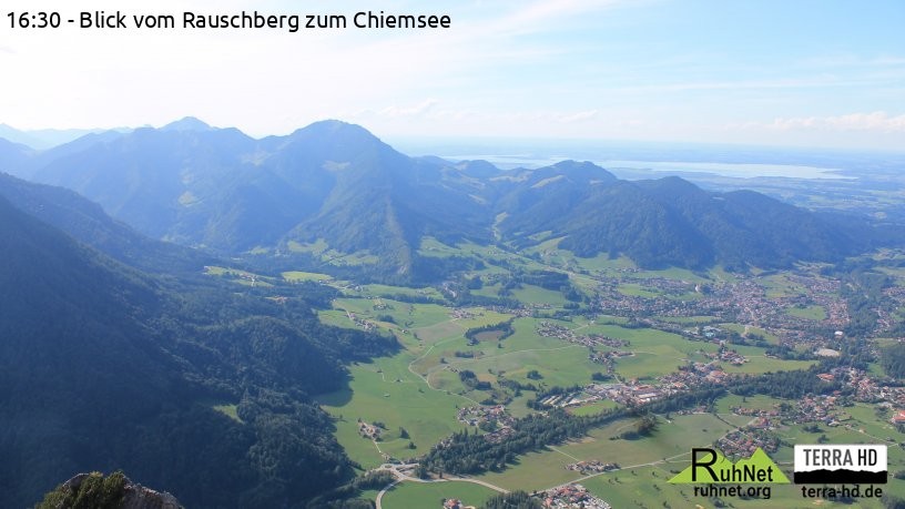 Archiv Foto Webcam Ruhpolding: Bergstation Rauschberg