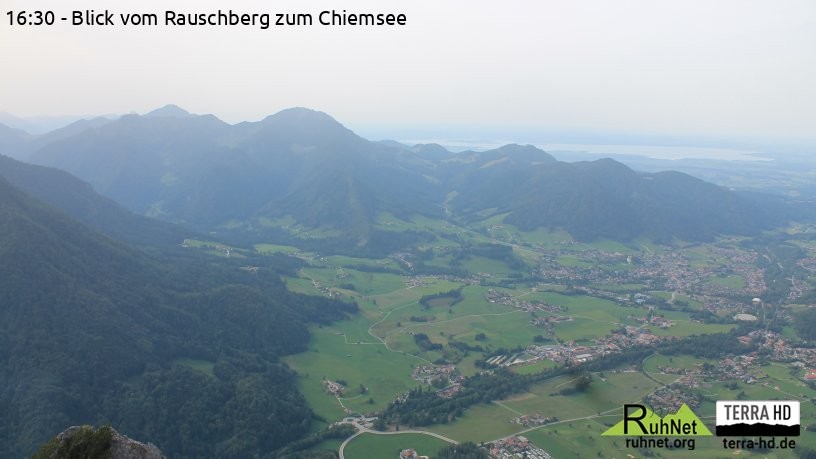 Archiv Foto Webcam Ruhpolding: Bergstation Rauschberg