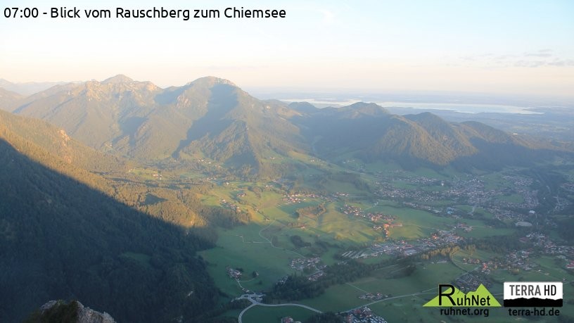 Archiv Foto Webcam Ruhpolding: Bergstation Rauschberg