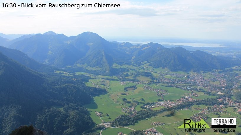 Archiv Foto Webcam Ruhpolding: Bergstation Rauschberg