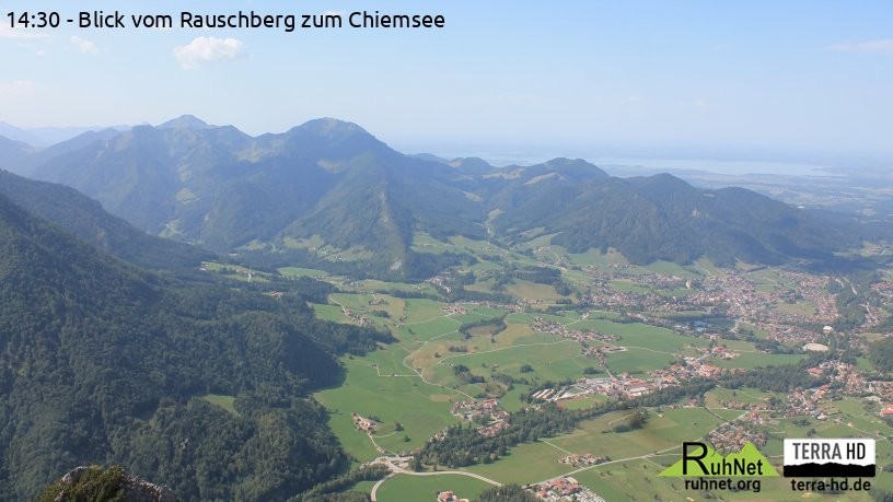 Archiv Foto Webcam Ruhpolding: Bergstation Rauschberg