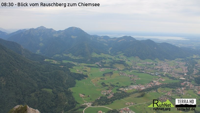 Archiv Foto Webcam Ruhpolding: Bergstation Rauschberg