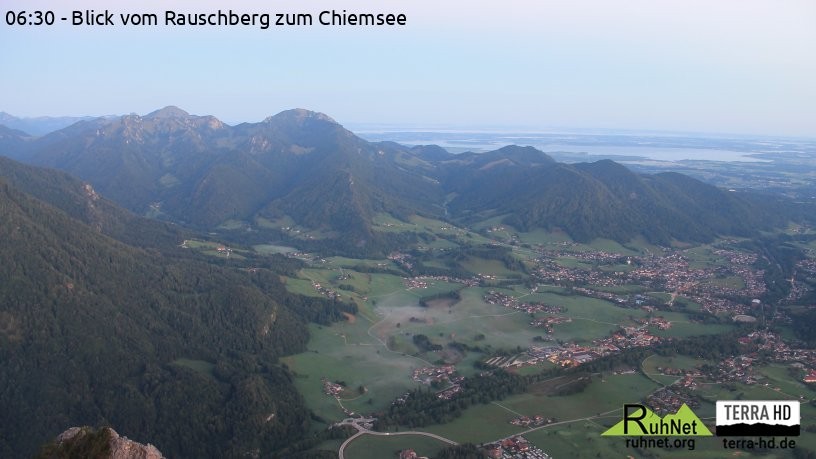 Archiv Foto Webcam Ruhpolding: Bergstation Rauschberg