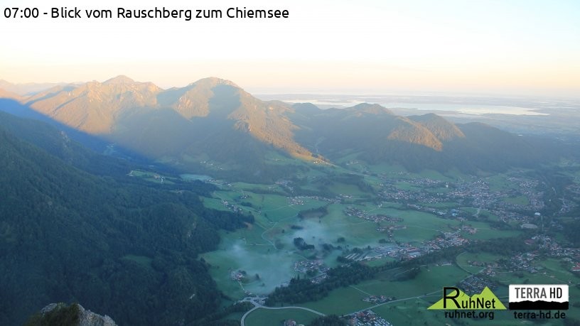 Archiv Foto Webcam Ruhpolding: Bergstation Rauschberg