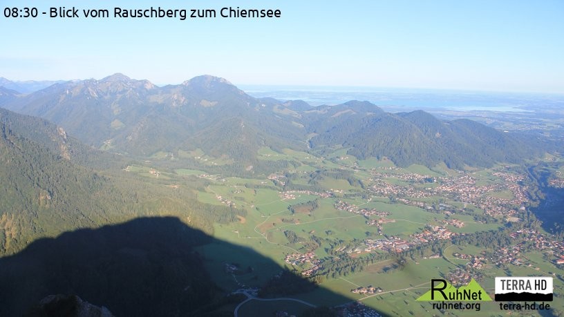 Archiv Foto Webcam Ruhpolding: Bergstation Rauschberg