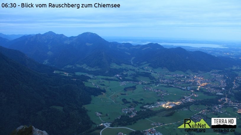 Archiv Foto Webcam Ruhpolding: Bergstation Rauschberg