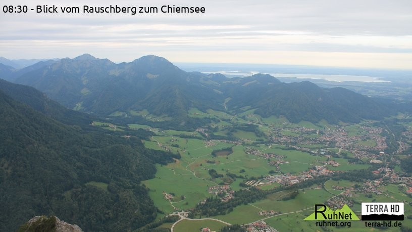 Archiv Foto Webcam Ruhpolding: Bergstation Rauschberg