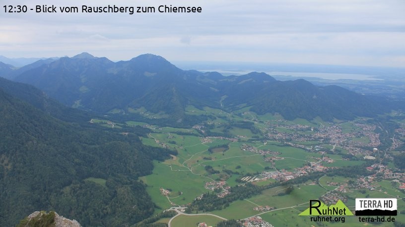 Archiv Foto Webcam Ruhpolding: Bergstation Rauschberg