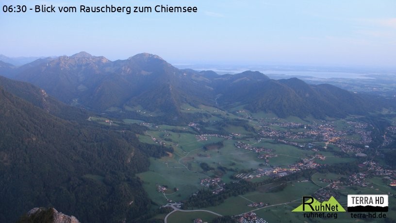 Archiv Foto Webcam Ruhpolding: Bergstation Rauschberg