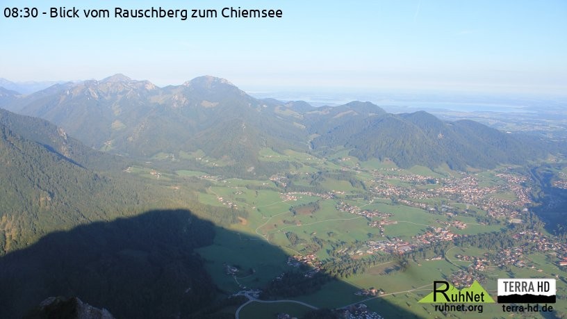 Archiv Foto Webcam Ruhpolding: Bergstation Rauschberg
