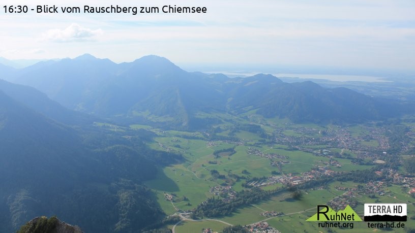 Archiv Foto Webcam Ruhpolding: Bergstation Rauschberg