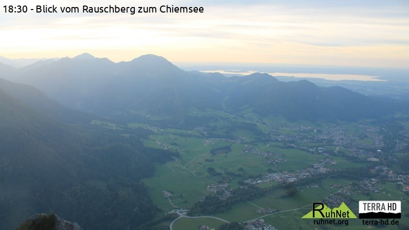 Archiv Foto Webcam Ruhpolding: Bergstation Rauschberg