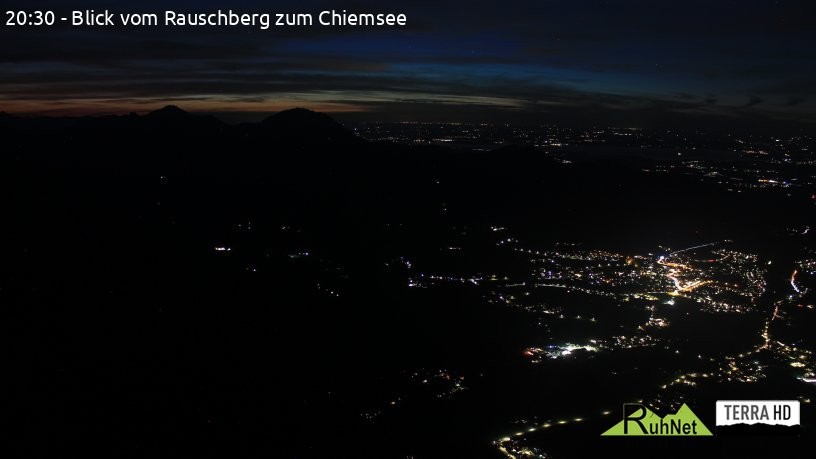 Archiv Foto Webcam Ruhpolding: Bergstation Rauschberg