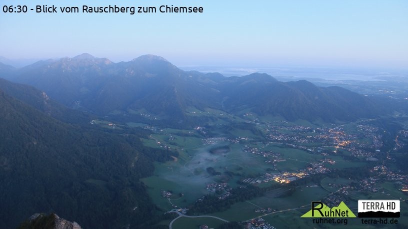 Archiv Foto Webcam Ruhpolding: Bergstation Rauschberg