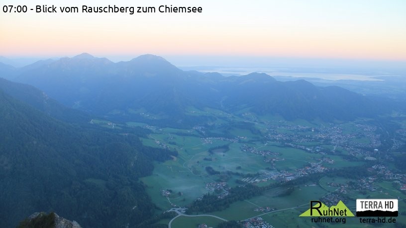 Archiv Foto Webcam Ruhpolding: Bergstation Rauschberg