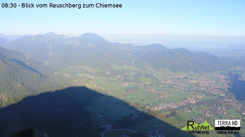 Archiv Foto Webcam Ruhpolding: Bergstation Rauschberg