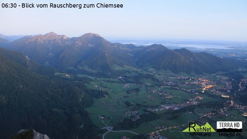 Archiv Foto Webcam Ruhpolding: Bergstation Rauschberg