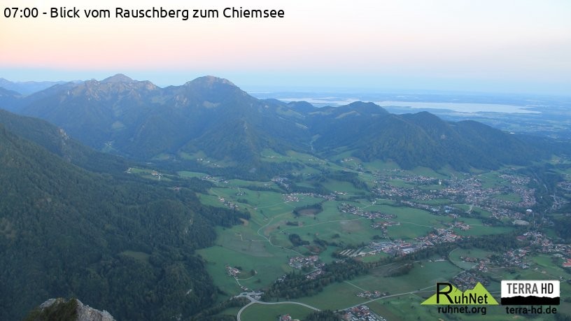 Archiv Foto Webcam Ruhpolding: Bergstation Rauschberg