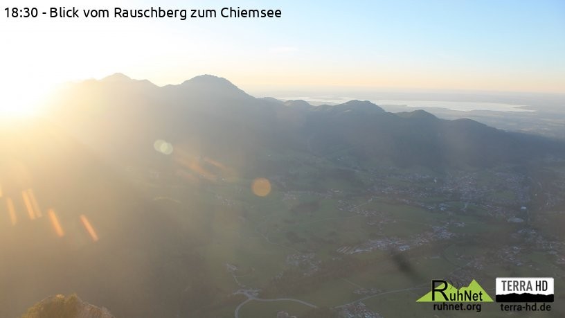 Archiv Foto Webcam Ruhpolding: Bergstation Rauschberg