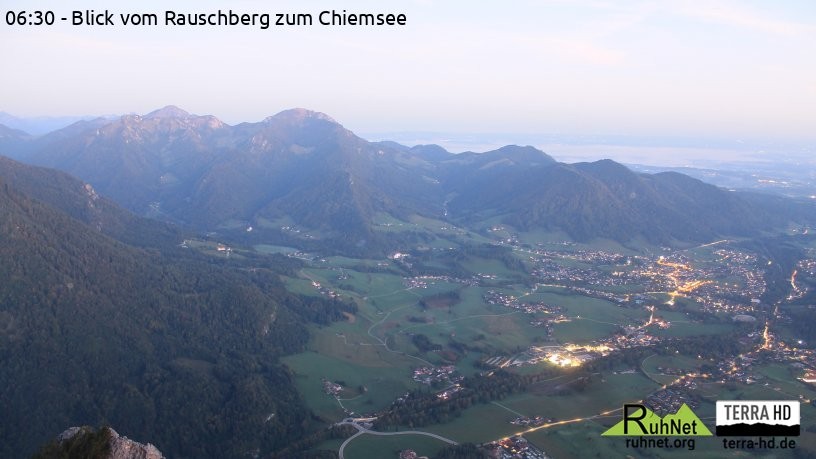 Archiv Foto Webcam Ruhpolding: Bergstation Rauschberg