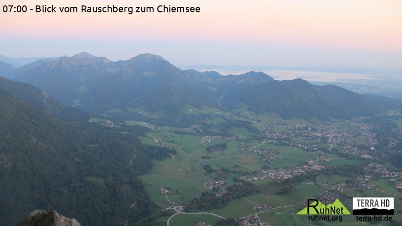 Archiv Foto Webcam Ruhpolding: Bergstation Rauschberg