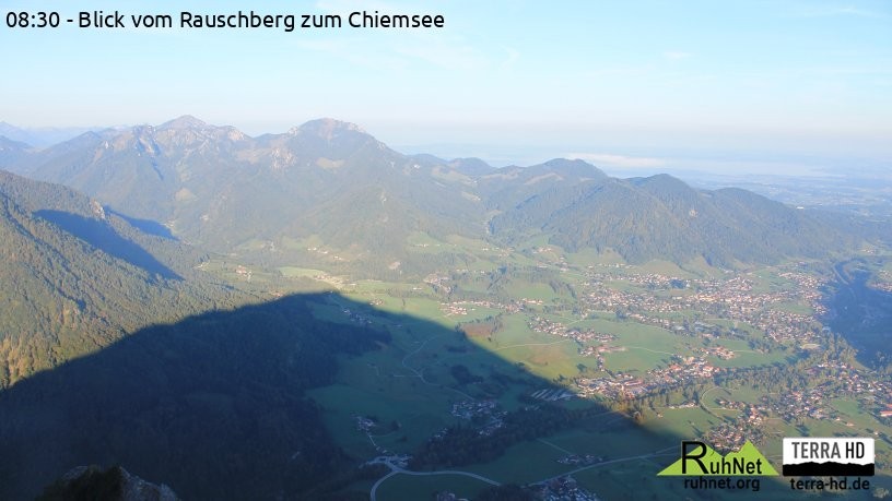 Archiv Foto Webcam Ruhpolding: Bergstation Rauschberg