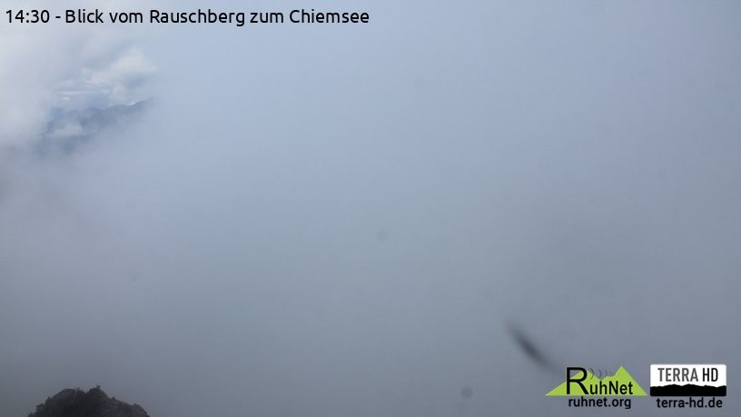 Archiv Foto Webcam Ruhpolding: Bergstation Rauschberg