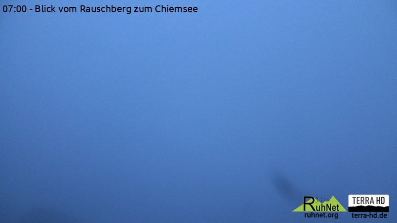 Archiv Foto Webcam Ruhpolding: Bergstation Rauschberg