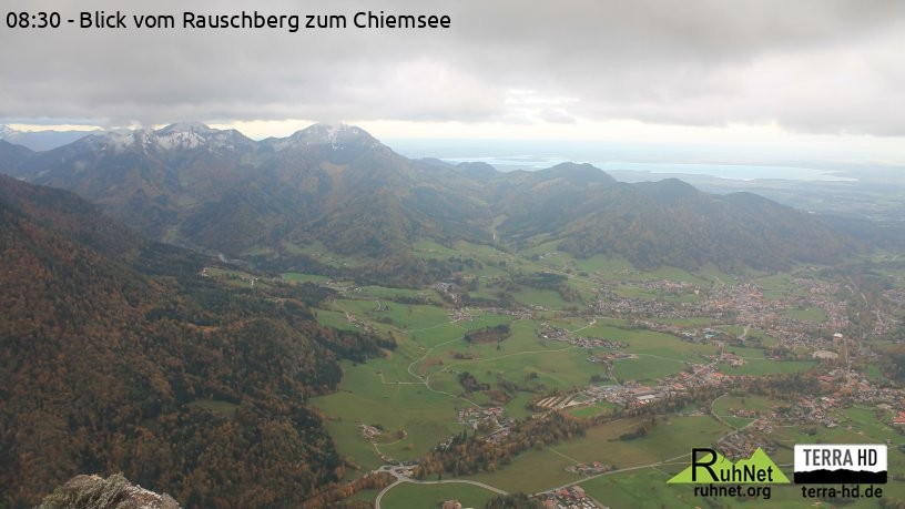 Archiv Foto Webcam Ruhpolding: Bergstation Rauschberg