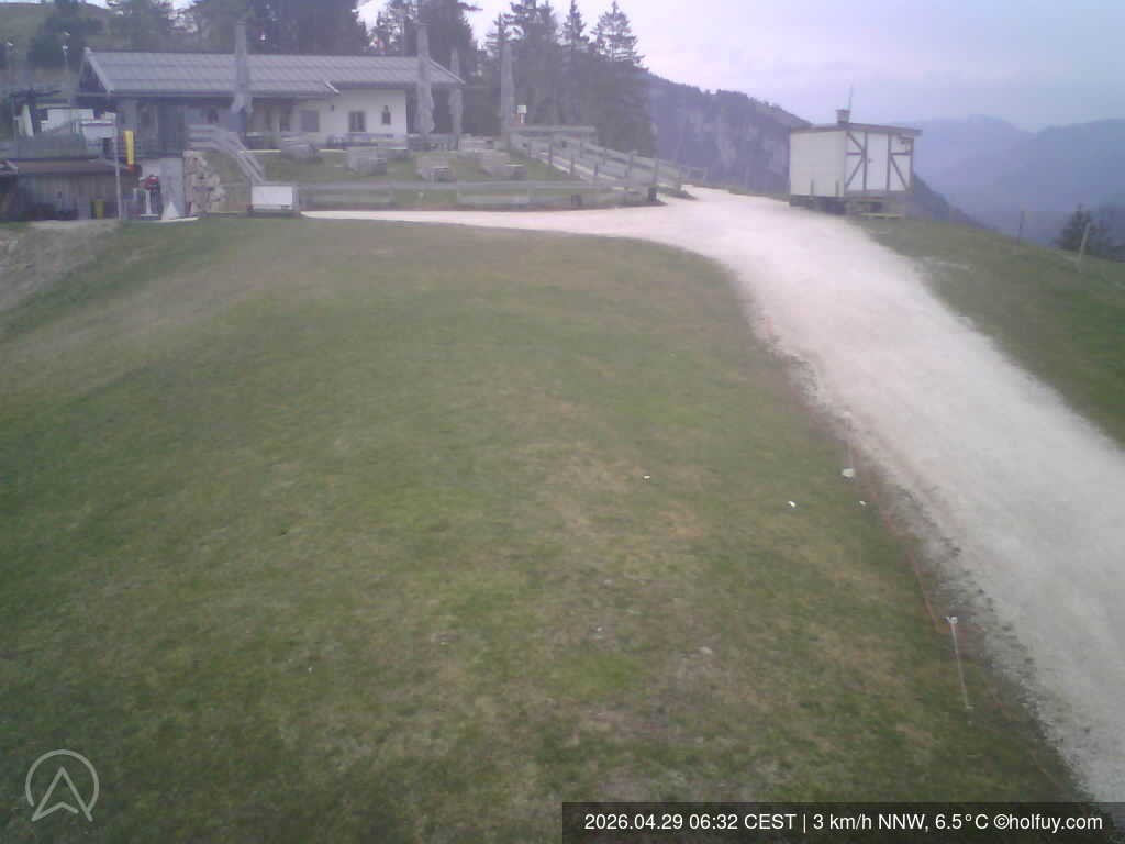 Archiv Foto Webcam Rauschberg in Ruhpolding - Startplatz Drachenflieger