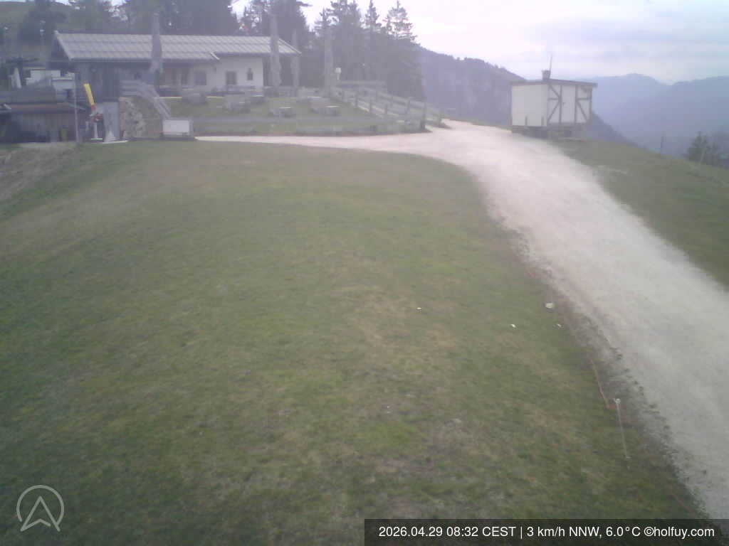 Archiv Foto Webcam Rauschberg in Ruhpolding - Startplatz Drachenflieger