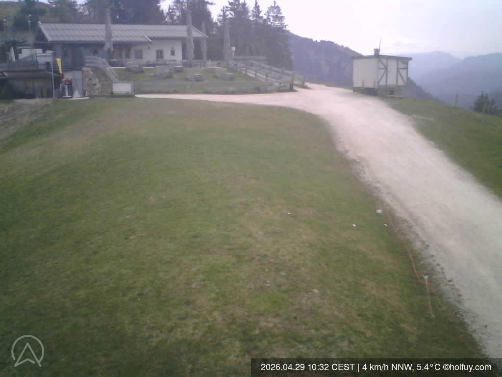 Archiv Foto Webcam Rauschberg in Ruhpolding - Startplatz Drachenflieger