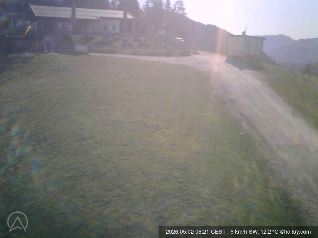 Archiv Foto Webcam Rauschberg in Ruhpolding - Startplatz Drachenflieger