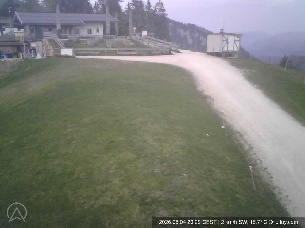 Archiv Foto Webcam Rauschberg in Ruhpolding - Startplatz Drachenflieger