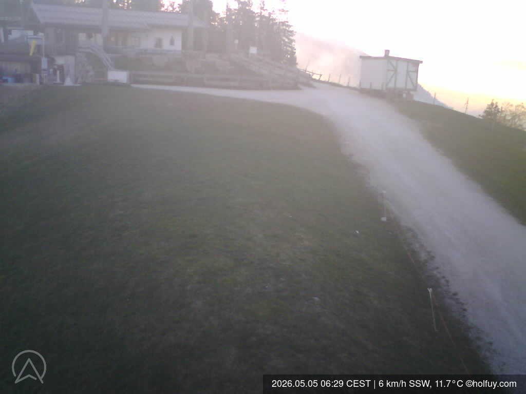 Archiv Foto Webcam Rauschberg in Ruhpolding - Startplatz Drachenflieger
