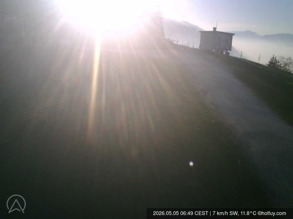 Archiv Foto Webcam Rauschberg in Ruhpolding - Startplatz Drachenflieger