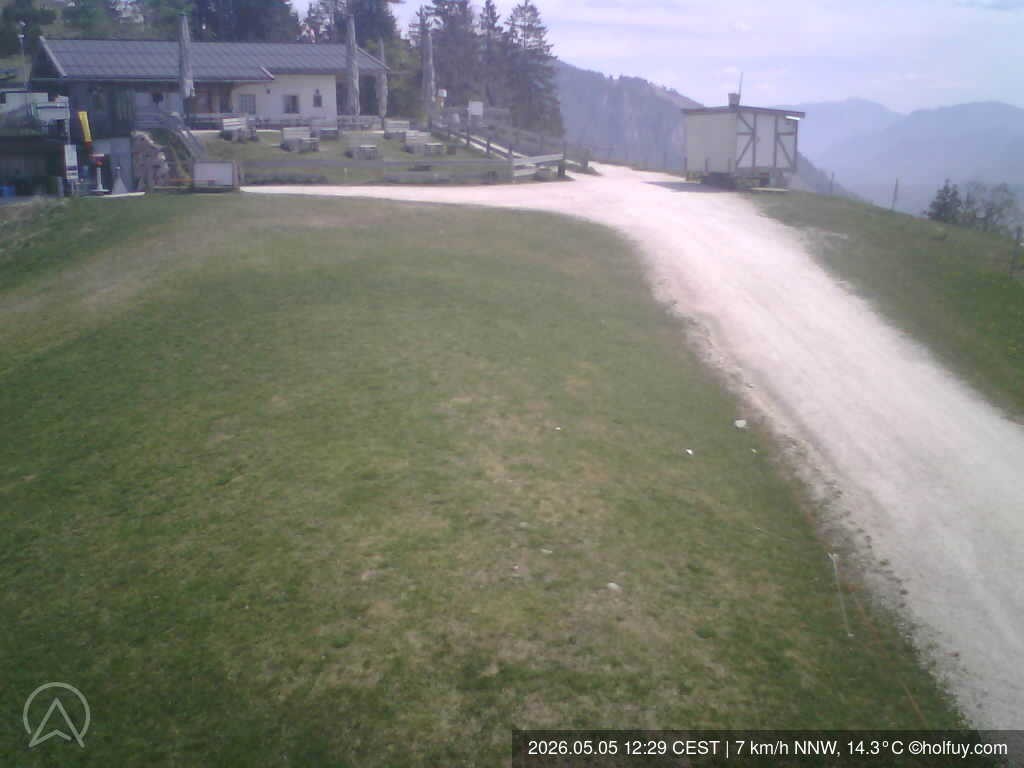 Archiv Foto Webcam Rauschberg in Ruhpolding - Startplatz Drachenflieger